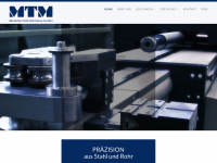 mtm-metalltechnik.de Webseite Vorschau