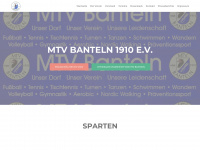 mtv-banteln.de Webseite Vorschau