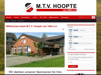 mtv-hoopte.de Webseite Vorschau