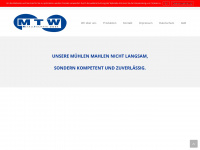 mtw-metalltechnik.de Webseite Vorschau