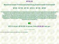 mtze.de Webseite Vorschau