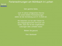 muehlbach-lychen.de Thumbnail