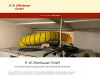 muehlbauer-tankschutz.de Webseite Vorschau