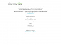 muehlemann-nutrition.ch Webseite Vorschau