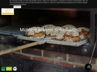 muehlenbaeckerei-scherbarth.de Webseite Vorschau