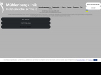 muehlenbergklinik-holsteinische-schweiz.de Webseite Vorschau