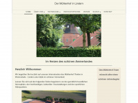 muehlenhof-pony.de Webseite Vorschau