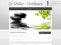 mueller-goldbeck.de Webseite Vorschau
