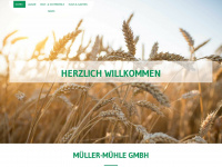 mueller-muehle.at Webseite Vorschau