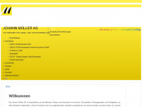 mueller-textil.ch Webseite Vorschau