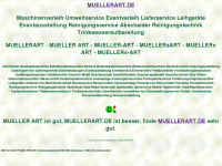muellerart.de Webseite Vorschau