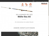 muellerbauag.ch Webseite Vorschau