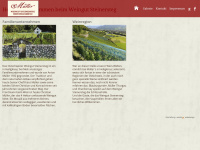 muellerwein.ch Webseite Vorschau