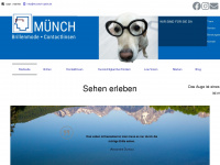 muench-optik.de Webseite Vorschau