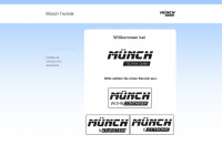 muench-technik.de Webseite Vorschau