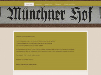 muenchner-hof-aschheim.de Webseite Vorschau