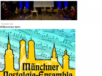 muenchner-nostalgie-ensemble.de Webseite Vorschau