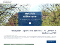 muentzerschule-wernigerode.de Webseite Vorschau