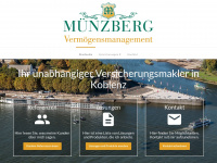 muenzberg-koblenz.de Webseite Vorschau