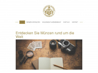 muenzen-kurzbach.de Webseite Vorschau
