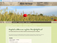 mueritzhof-knust.de Webseite Vorschau