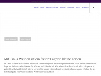 muerset-weine.ch Webseite Vorschau