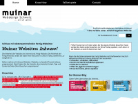 muinar.ch Webseite Vorschau