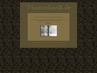 mummhardt.de Webseite Vorschau