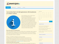 municipia.at Webseite Vorschau