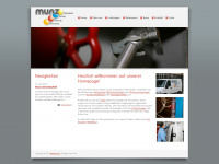 munz-ag.ch Webseite Vorschau