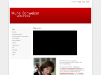 murielschweizer.ch Webseite Vorschau