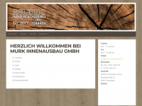 murk-innenausbau.de Webseite Vorschau