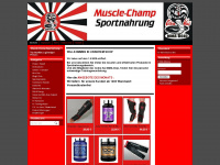 muscle-champ-sportnahrung.de Webseite Vorschau