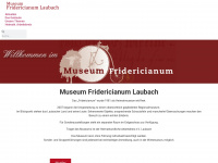 museum-fridericianum.de Webseite Vorschau