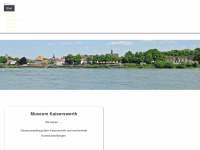 museum-kaiserswerth.de Webseite Vorschau