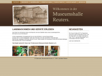 museumshalle.de Webseite Vorschau