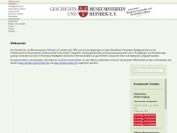 museumsverein-reinbek.de Webseite Vorschau