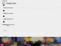music2u.at Webseite Vorschau