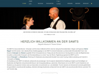 samts.ch Webseite Vorschau