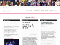 musicalboulevard.de Webseite Vorschau
