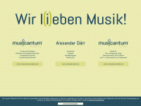 musicantum.de Webseite Vorschau