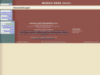 musicarara.de Webseite Vorschau