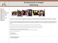 musik-ansgari-oldenburg.de Webseite Vorschau