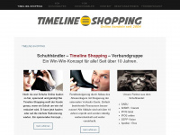 timeline-shopping.de Webseite Vorschau