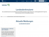 denkmal.saarland.de Webseite Vorschau