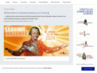 lessingmuseum.de Webseite Vorschau