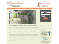 911waterdamage.com Webseite Vorschau