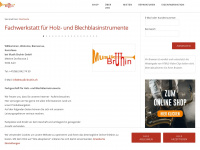 musik-bruhin.ch Webseite Vorschau