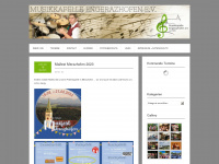 musik-engerazhofen.de Webseite Vorschau