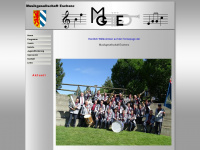 musik-eschenz.ch Webseite Vorschau